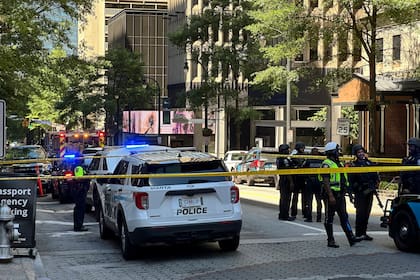 La semana pasada hubo un tiroteo en el Peachtree Center, en el centro de Atlanta, que dejó tres heridos