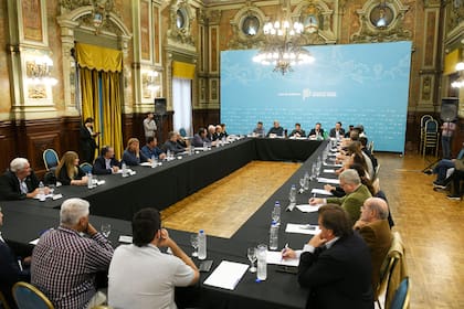 La semana pasada Kicillof recibió a la Mesa Agropecuaria bonaerense que incluye, entre otras agrupaciones, a la Mesa de Enlace