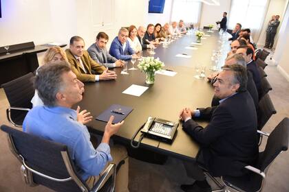 La semana pasada, Mauricio Macri recibió a la cúpula de la UCR