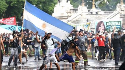 La semana pasada se registraron disturbios en las afueras del Congreso