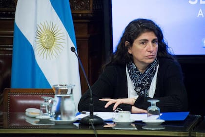 La senadora Ana María Ianni, de Santa Cruz, fue fiel al kirchnerismo