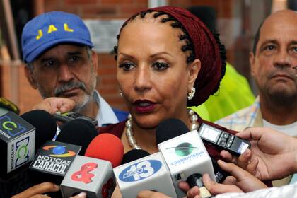 La senadora  colombiana Piedad Córdoba falleció este sábado en Medellín (Foto AP/Luis Benavides, Archivo)