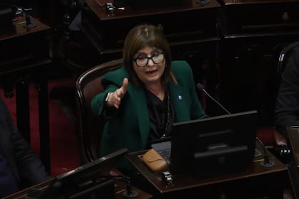 La senadora de La Libertad Avanza, Patricia Bullrich