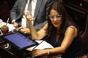 La senadora jujeña Carolina Moisés, cara visible de la ruptura peronista en el Senado