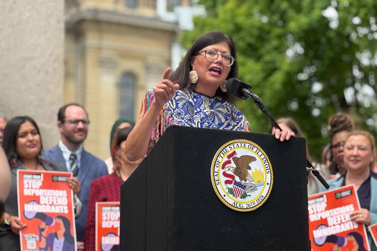 La senadora Karina Villa apuntó contra el ICE y aseguró que no se necesita a los agentes federales en las calles de Chicago