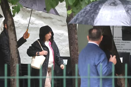 La senadora libertaria Patricia Bullrich, ayer, en el acto en la embajada de Israel; hoy estará en el Senado y se expondrá a las críticas opositoras por los escándalos de Adorny $LIBRA