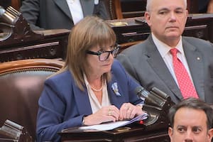 La senadora Patricia Bullrich