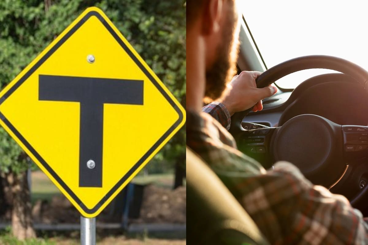 La señal "T" de las rutas de Estados Unidos, es clave conocerla