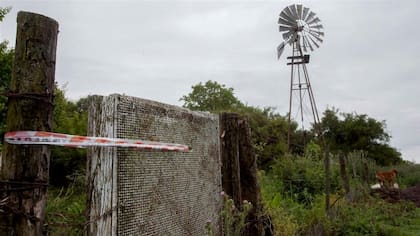 La sencilla casa de campo en donde vívían las hermanas Azategui