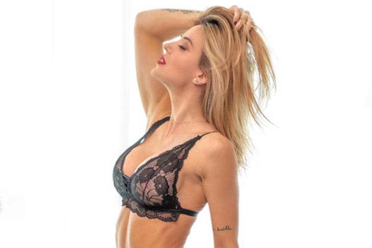La sensual producción de ropa interior de Jesica Cirio