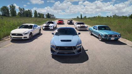 La séptima generación del Ford Mustang.