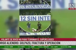 Las imágenes no vistas de la lesión de Aliendro en el Boca-River, cuándo será operado y el gesto de Varela