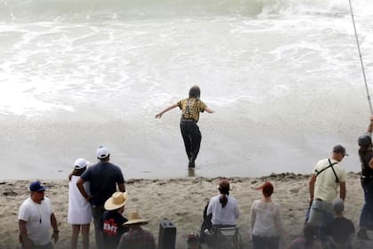 La serie de los hermanos Duffer, en plena filmación en Malibú