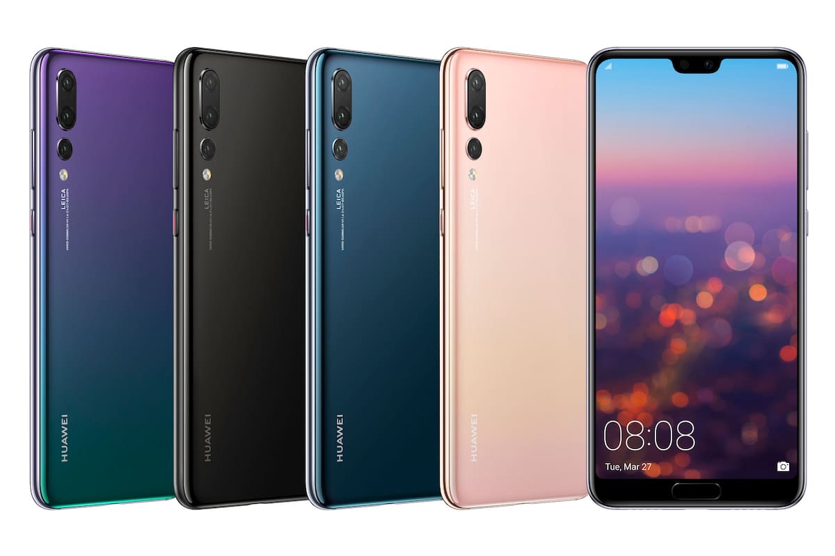 La serie de smartphones presentada por Huawei se destaca con la versión P20 Pro, equipada con un llamativo sistema de triple cámara posterior