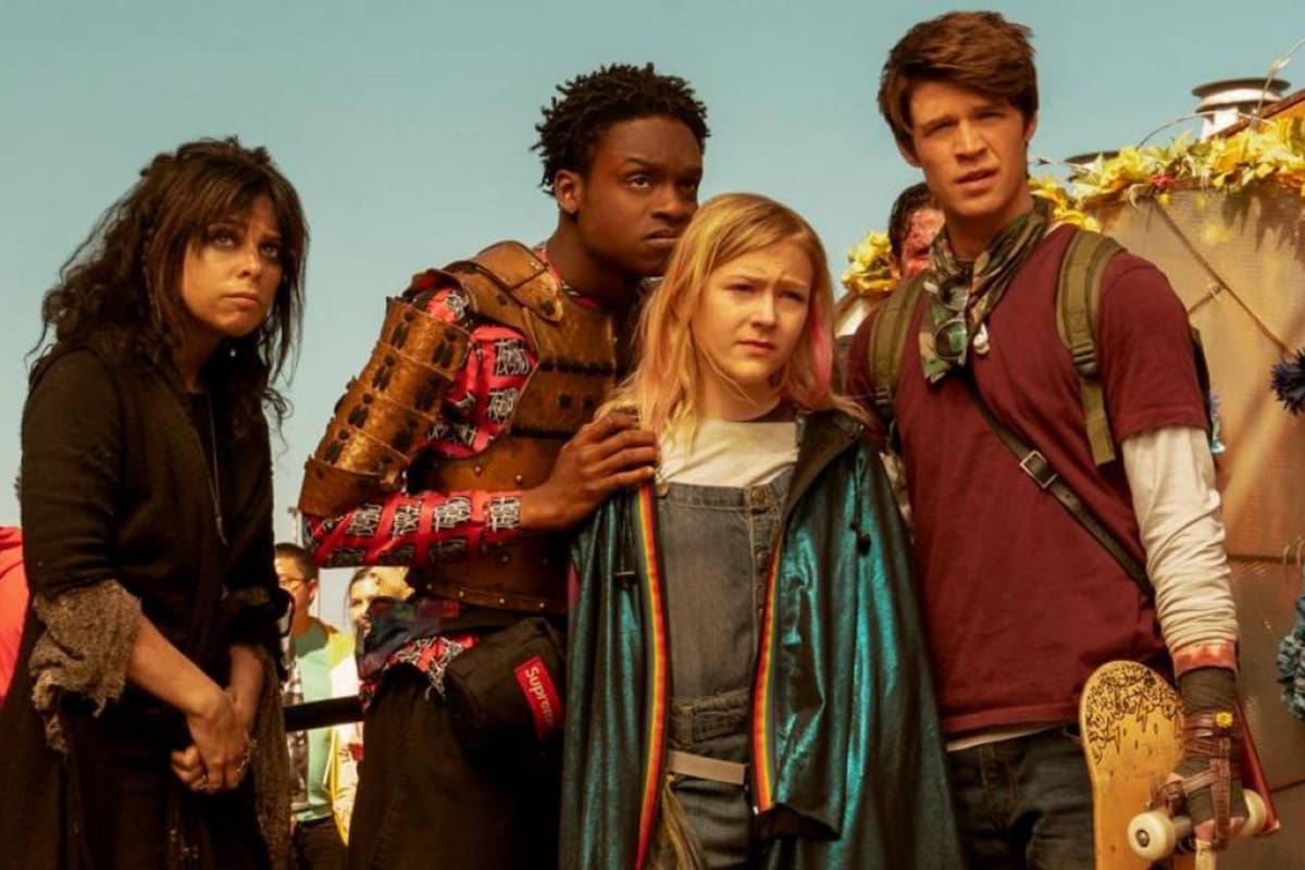 La serie es una gran aventura de un adolescente y sus amigos (Captura video)