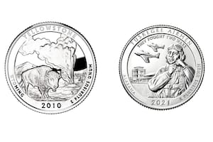 La serie se inició en 2010 y finalizó en 2021 y se integra con 56 diseños especiales. (coins-auctioned)