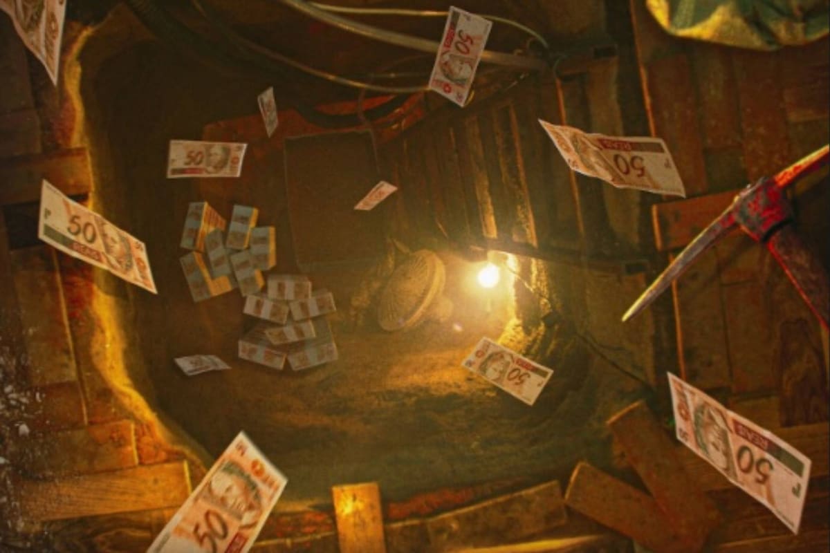 La serie Tonelada$ cuenta un caso real sobre un espectacular robo al Banco Central de Fortaleza en el que se llevaron 3 toneladas y media de billetes.