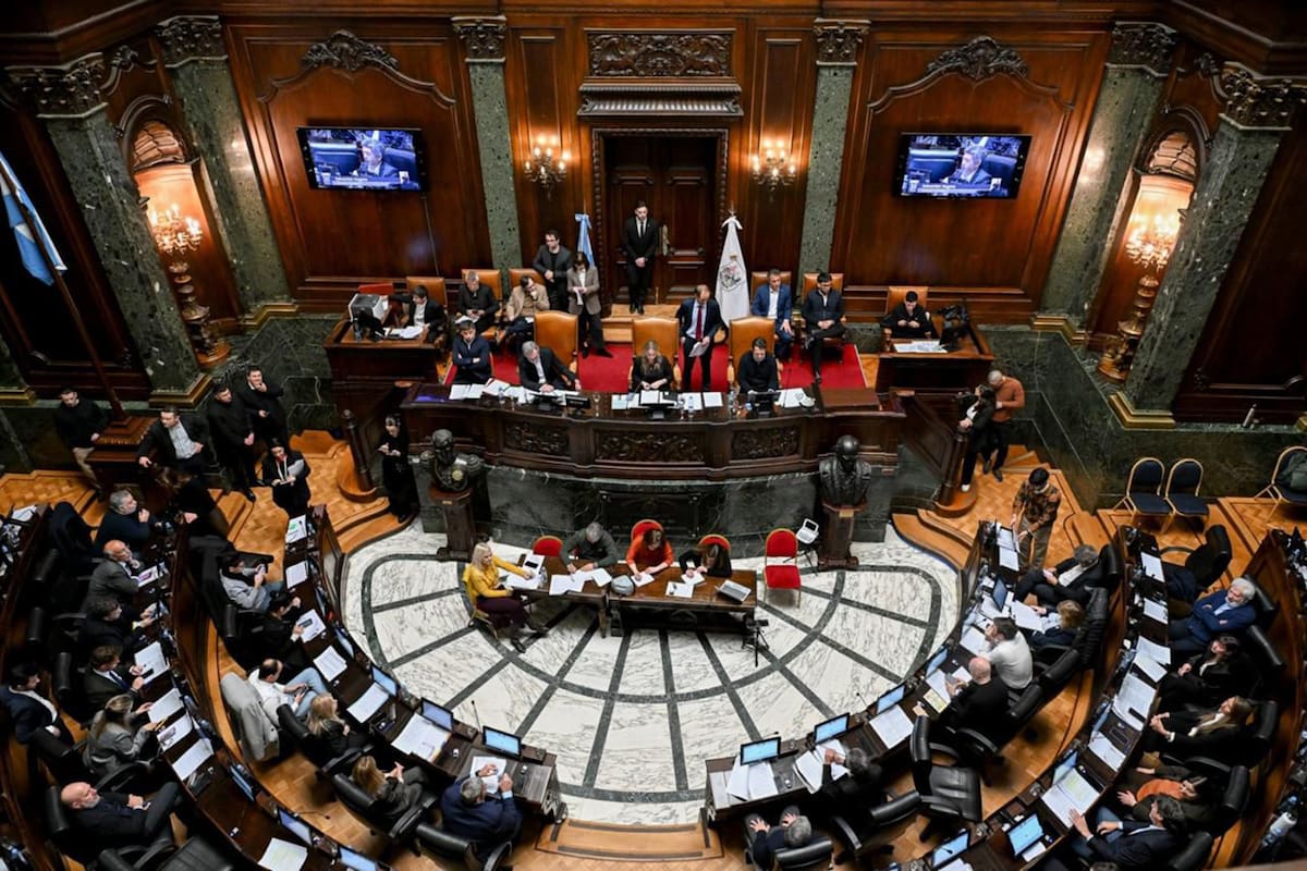 La sesión de este jueves en la Legislatura porteña