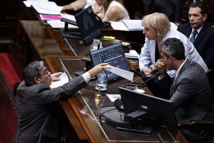 La sesión del Congreso donde se trató el presupuesto