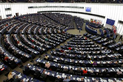 La sesión del Parlamento Europeo donde se aprobó la nueva legislación