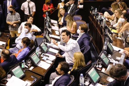 La sesión en Diputados de la provincia por la reelección - Matías Adhemar