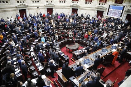 La sesión en Diputados en la que se debatieron os cambios a la ley sancionada en 2020