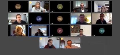 La sesión virtual de los consejeros en la que se trata el caso Canicoba Corral