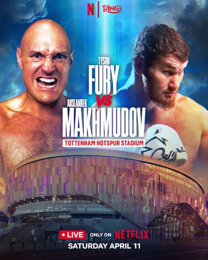 La siguiente pelea de Tyson Fury será el 11 de abril de 2026 en Londres (Instagram/@tysonfury)
