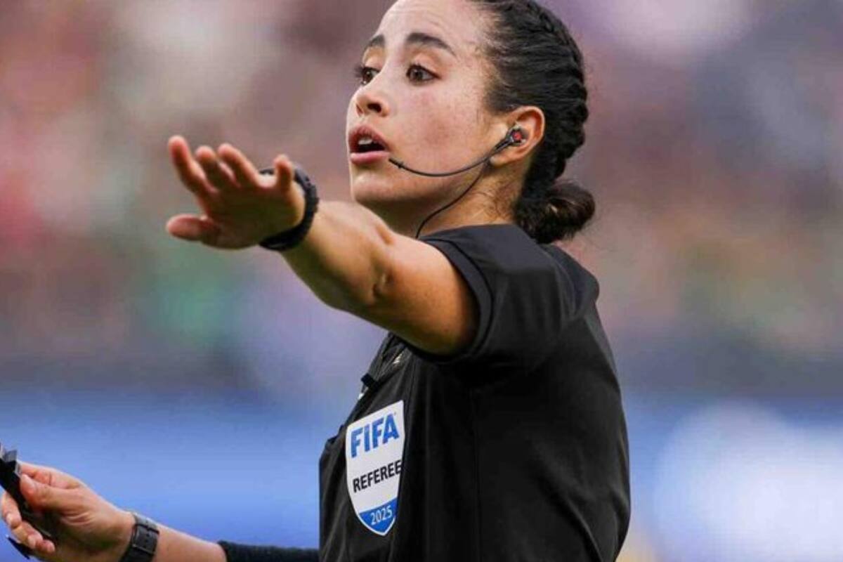 La silbante mexicana ha cosechado diversos logros en su carrera en el arbitraje mexicano (X/@Arbitraje_MX)