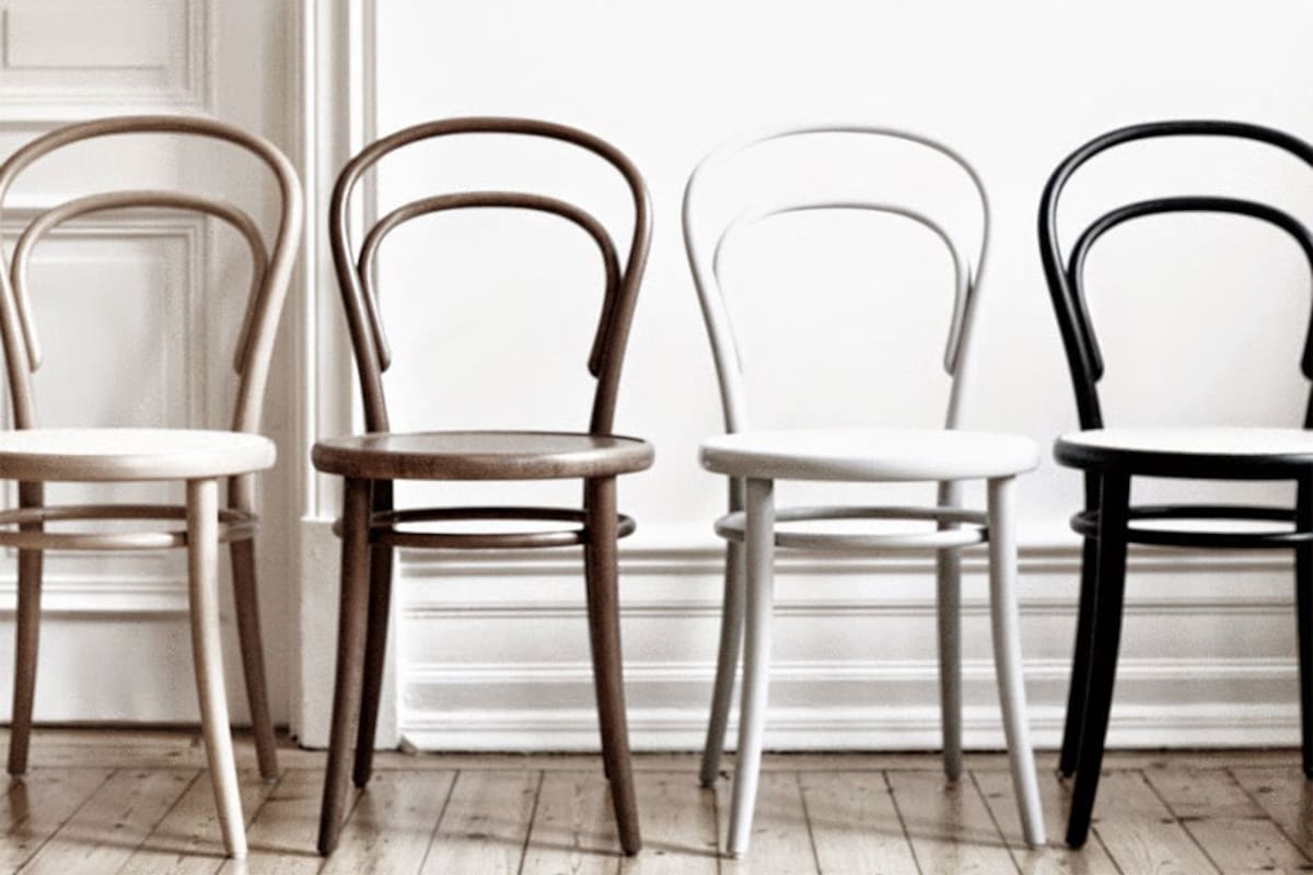 La Silla N°14 de Thonet es un ícono del diseño