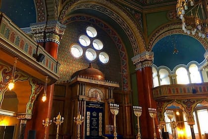 La Sinagoga de Sofía, una de las más grandes de Europa.