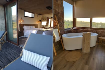La Singladura es el nombre del lodge que construyeron en Córboda.