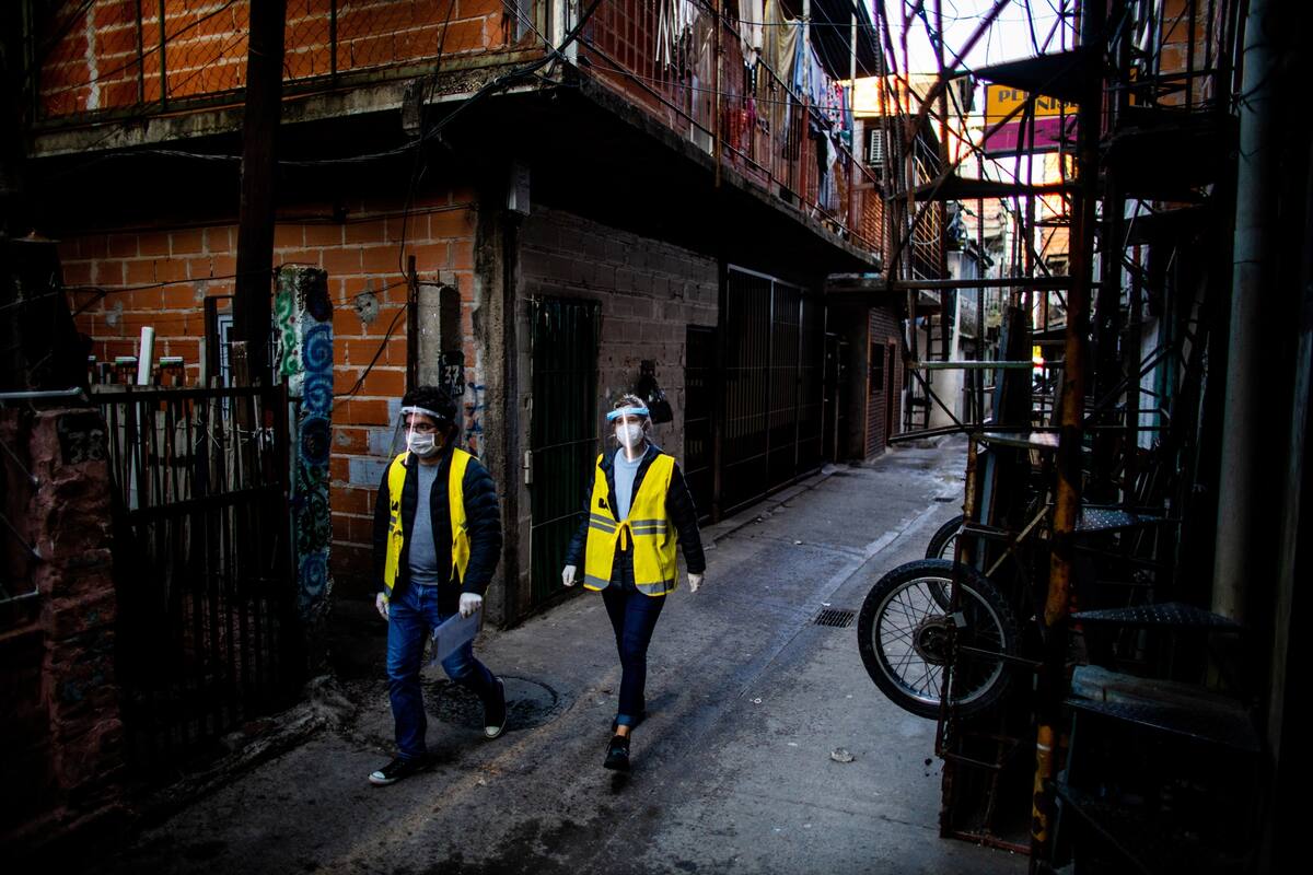 La situación en la Villa 31 durante la pandemia por coronavirus