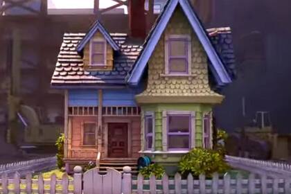 La situación recuerda a la película Up!, el clásico animado de Pixar