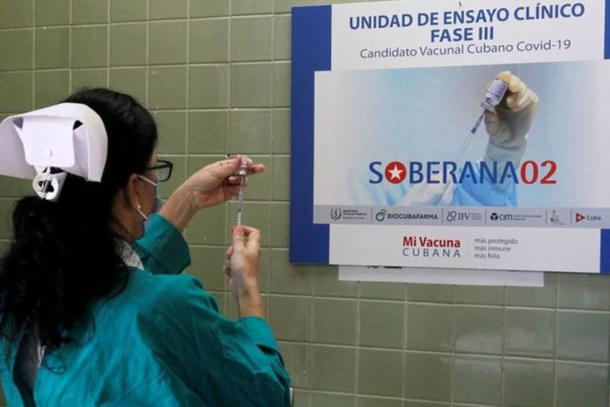 La Soberana 02 es una vacuna cubana de tres dosis