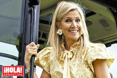 La reina Máxima volvió a demostrar que se atreve a todo y el rey Guillermo Alejandro se encontró con “otra Máxima”