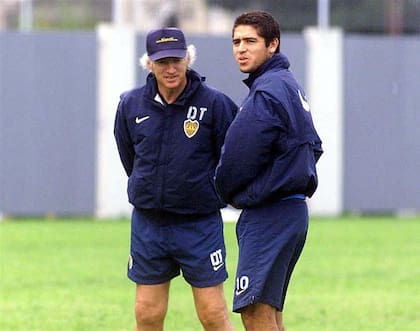 La sociedad entre Bianchi y Riquelme, en 1999