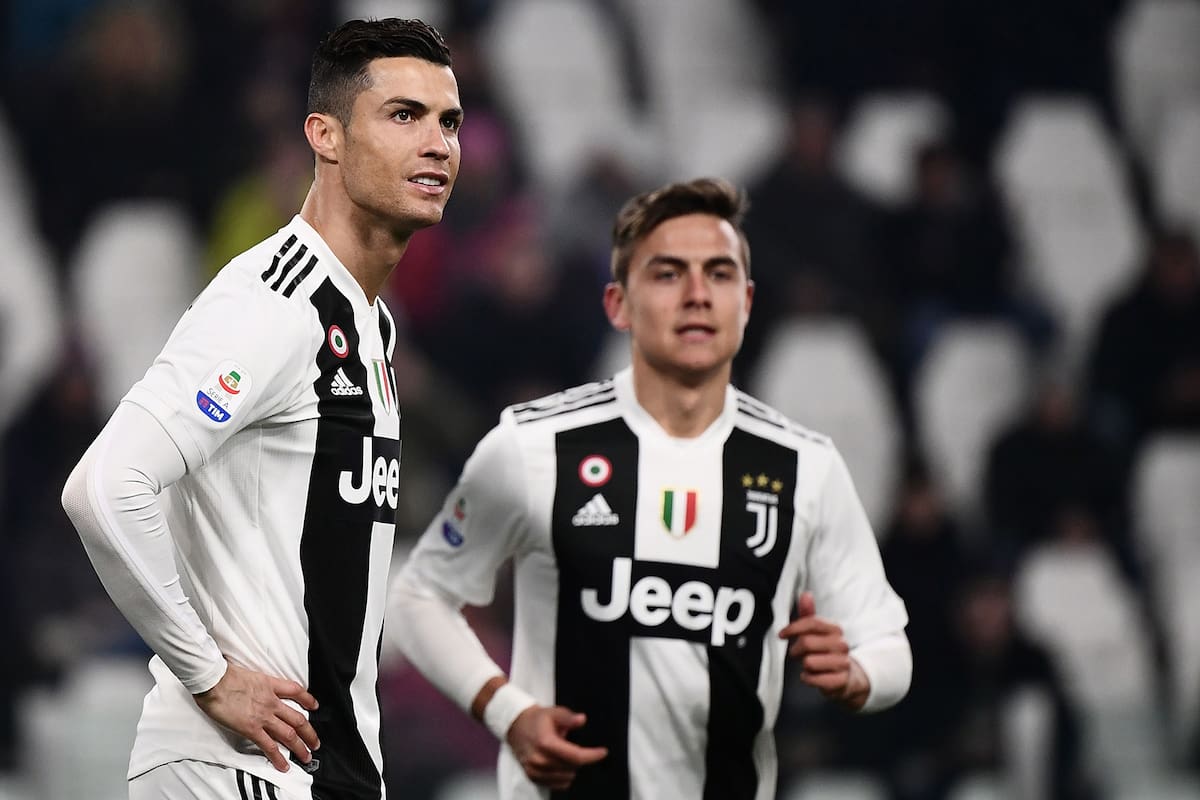 La sociedad entre Cristiano Ronaldo y Dybala; para Sarri, es difícil juntarlos en el campo