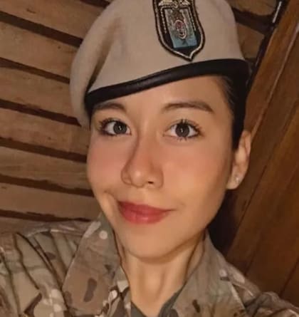 La soldado voluntaria Guadalupe Canuillan tenía 19 años