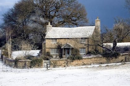 La soñada casa del film "El descanso"