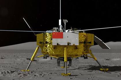 La sonda Change 4 de la Administración Nacional Espacial de China es la primera que aluniza en el lado oscuro de nuestro satélite