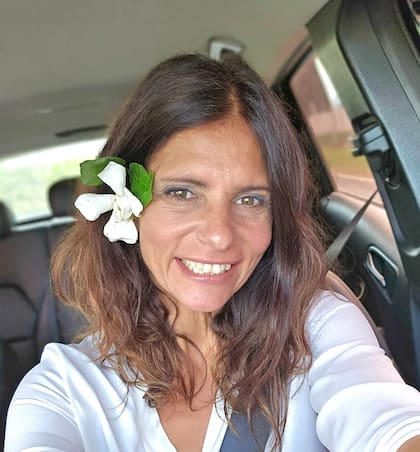 La sonrisa de Viviana Semienchuk hoy, a sus 54 años. Cuenta que tras un doloroso divorcio se ha vuelto a enamorar.