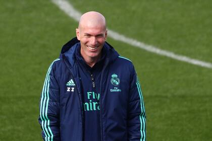 La sonrisa de Zidane, antes de otro gran desafío en la Champions League