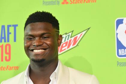 La sonrisa de Zion Williamson, el hombre que acaparó todas las miradas en el Draft de la NBA