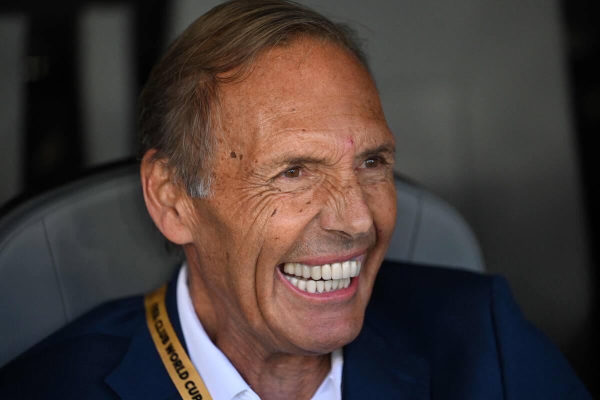 La sonrisa plena de Miguel Ángel Russo en el Mundial de Clubes