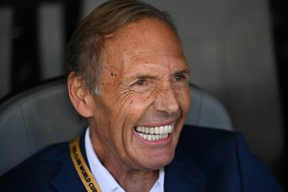 La sonrisa plena de Miguel Ángel Russo en el Mundial de Clubes