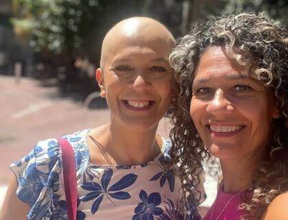 La sonrisa tras la última quimio.