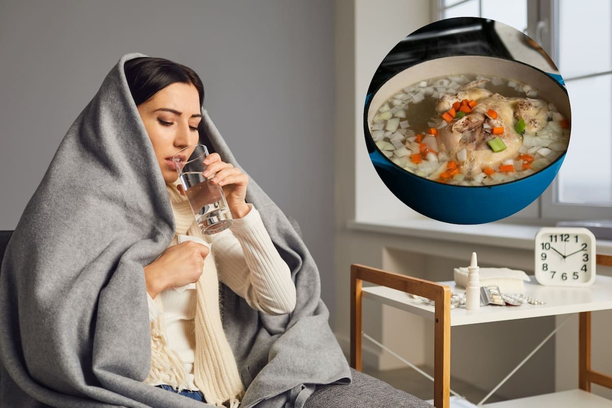 La sopa de pollo surgió durante la Gran Depresión de EE.UU. (Canva/Unsplash)