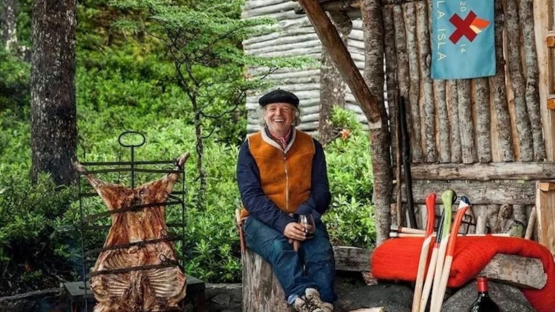 La Soplada, la isla de Francis Mallmann en el Lago LaPlata, Chubut (Foto: plansouthamerica.com)