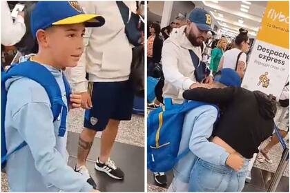 La sorpresa que recibió el niño al enterarse de que viajaba a Brasil